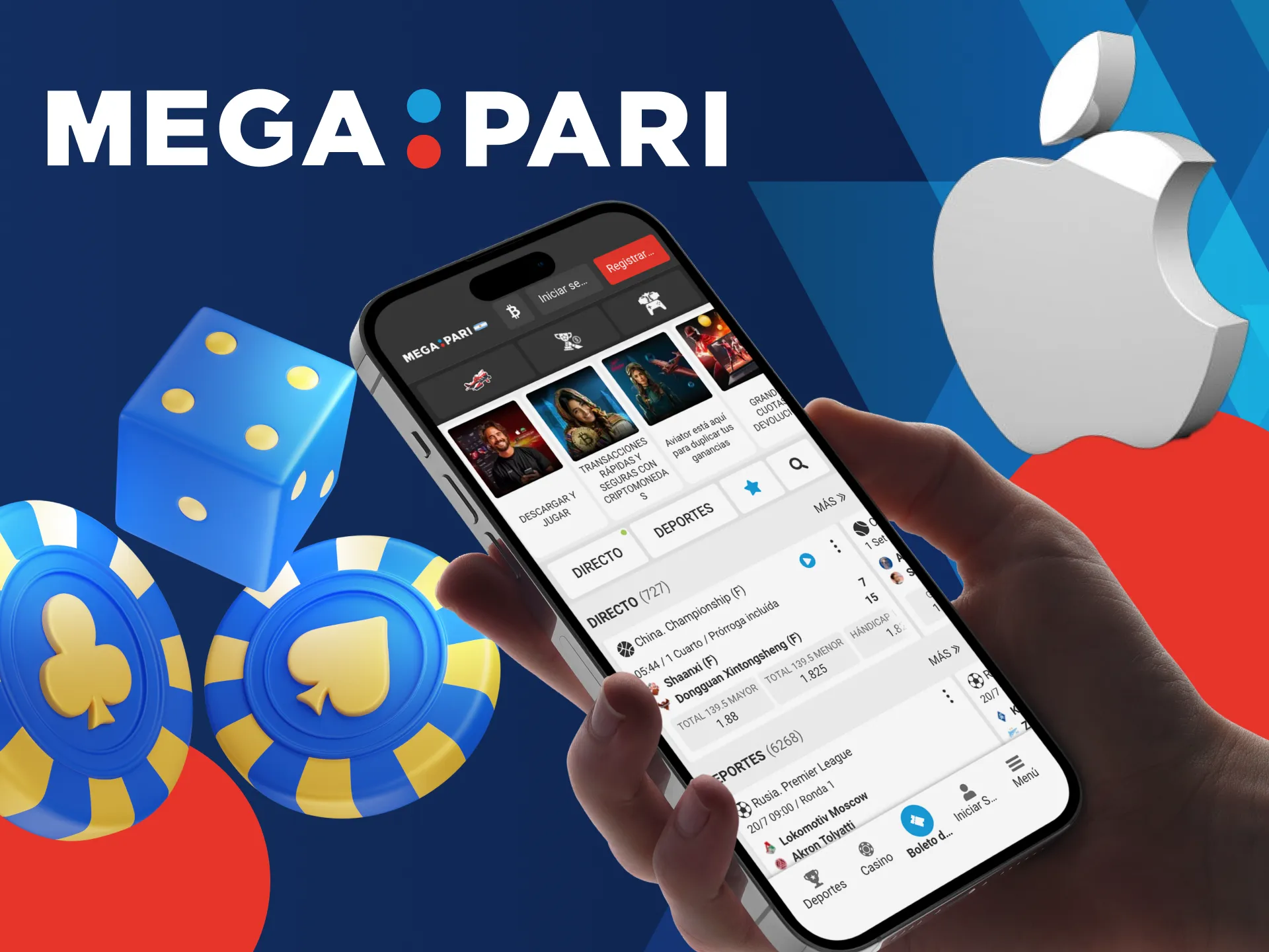 Si usas un dispositivo Apple, sigue estos pasos para instalar la PWA: