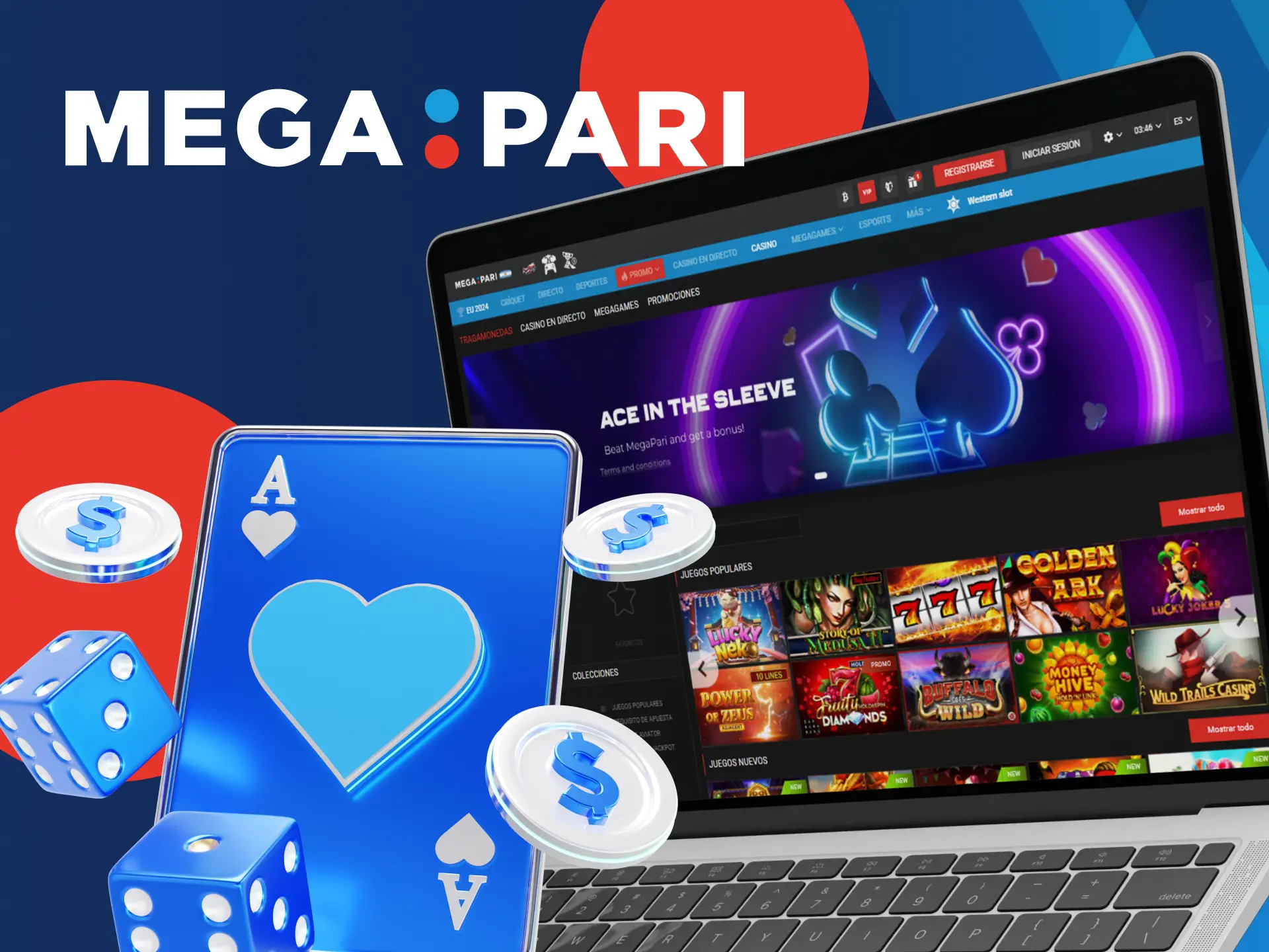 ¿Cómo es la navegación y el diseño de la web de Megapari?