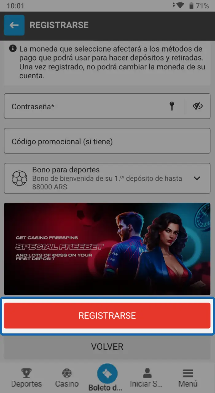 Valida la creación de tu cuenta de Megapari a través de tu correo electrónico.