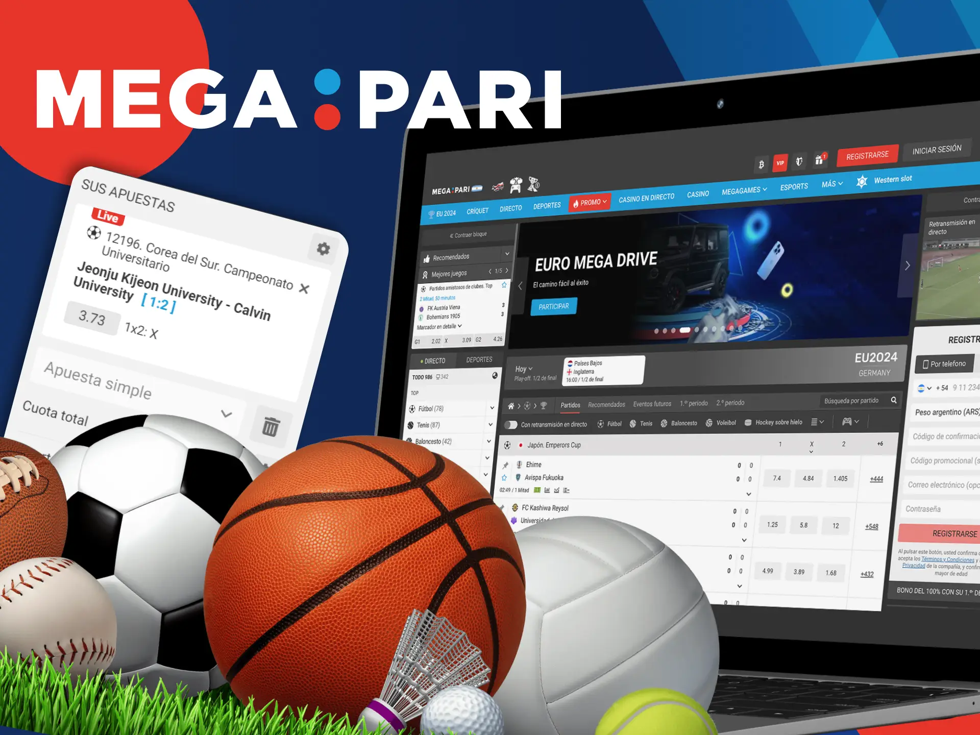 ¿Cuáles son los pasos a seguir para comenzar a realizar apuestas deportivas en el sitio de Megapari?