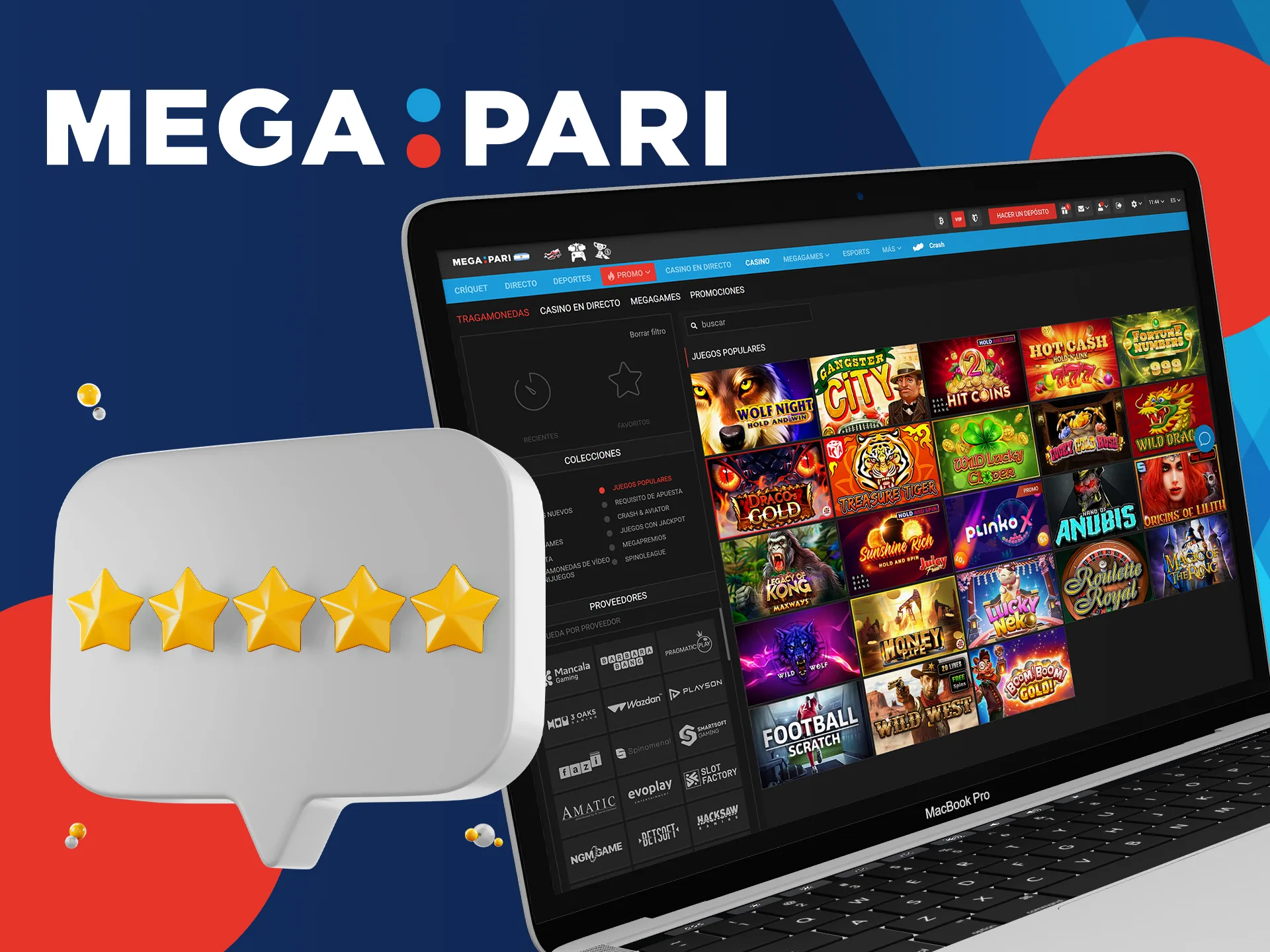 Para los entusiastas de las slots, Megapari es una de las mejores opciones disponibles.