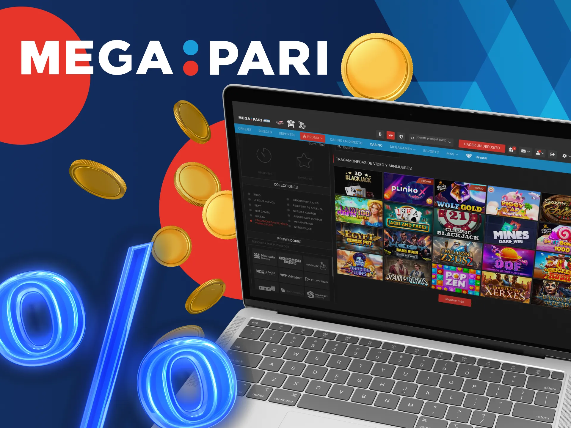 Para optimizar tus posibilidades de retorno en Megapari, prioriza aquellas tragamonedas que tengan un RTP elevado.