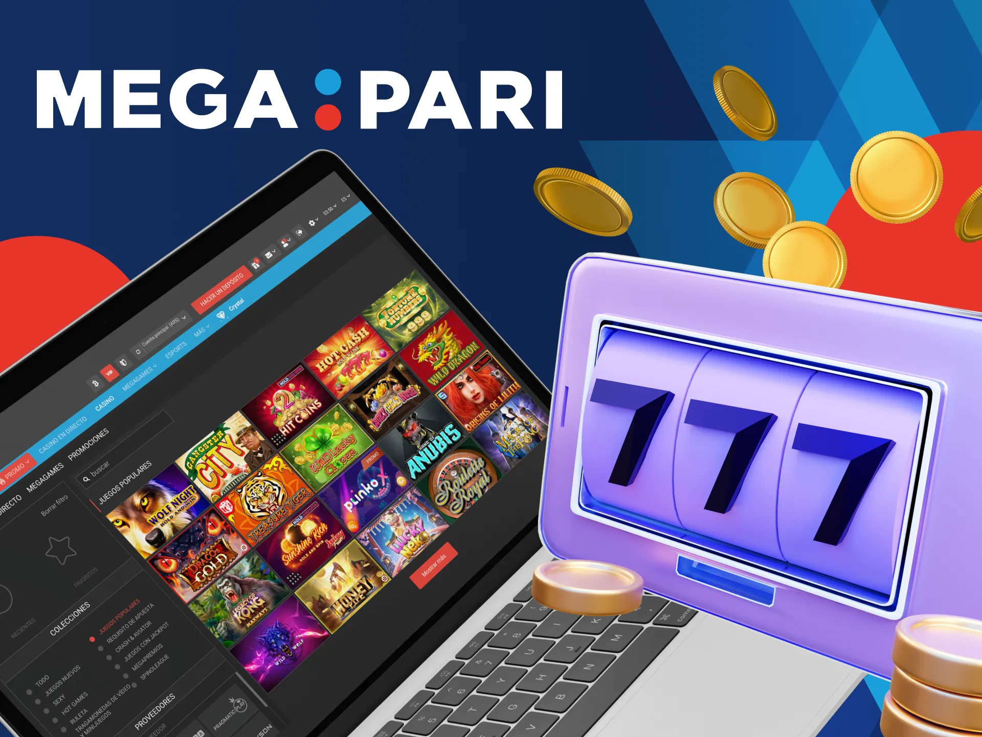 Te explicamos cómo funciona la volatilidad en las slots de Megapari.