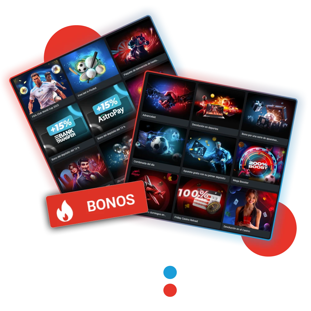 Variedad de incentivos disponibles para todos los usuarios de Megapari en Argentina.